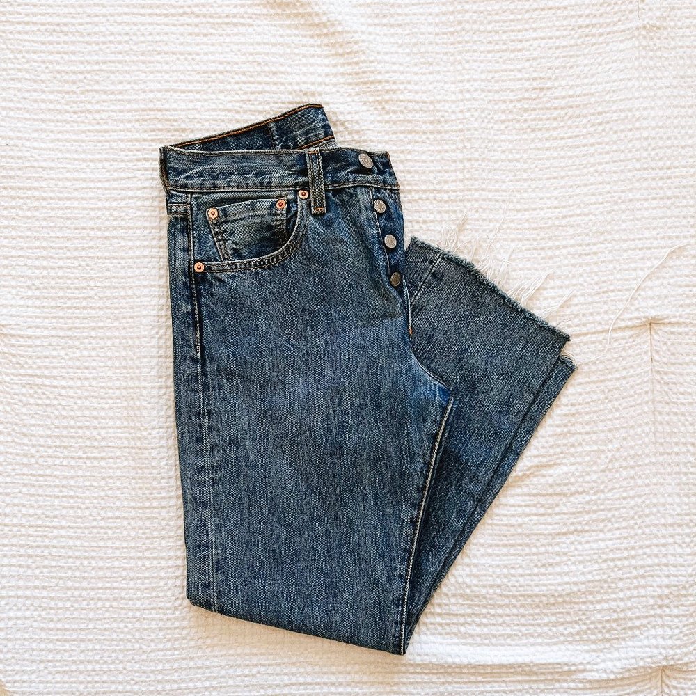Women's Levi's 501 High Rise Crop Jeans - Size W23 L30